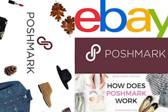 do create cross listings on poshmark, and ebay,