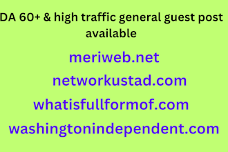 do general guest post on high da and traffic websites