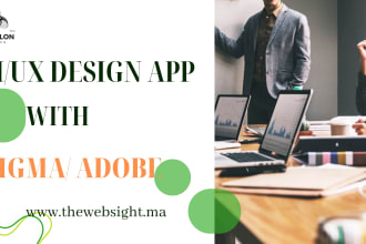 do modern mobile app UI UX design app prototype figma