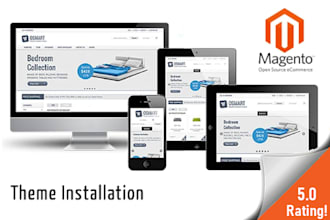 install your magento theme