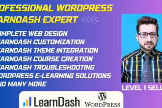 setup wordpress learndash with learndash plugin configuration boost sales