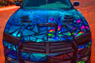 car wrap design, vehicle sticker or decals wraps design