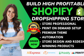 set up shopify store