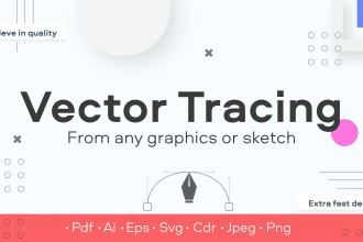 trace anything to vector in high quality