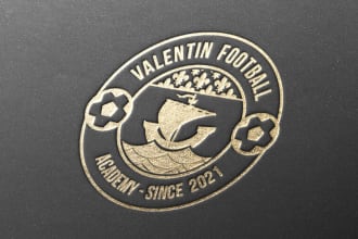 make a wonderful super coat of arms logo with fast delivery