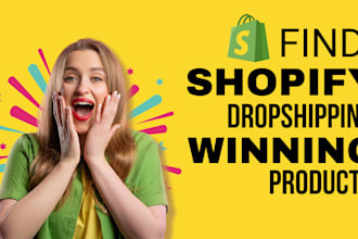 do shopify dropshipping winning product hunting or research for uae, ksa