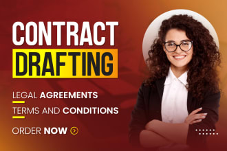 write legal contract, agreement, documents, terms, legal services, llc operating