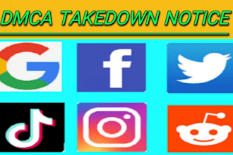takedown harassing defaming report to tiktok,reddit,google,fb,ig,yt and twitter
