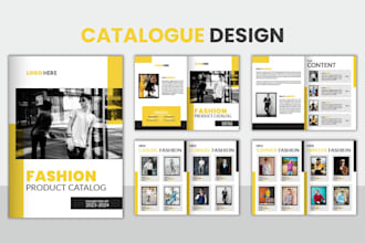 do catalog, magazine and booklet design