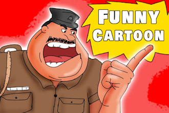 draw funny cartoon, meme art, meme illustration, humor cartoons