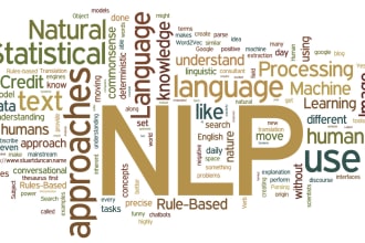 provide nlp topic modeling, feature extraction, sentiment analysis services