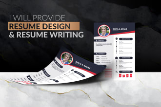 design visually appealing and impactful resume for job seeker professionals