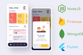 build android and ios apps for you with flutter