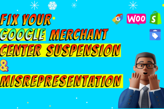 fix google merchant center suspension