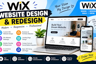 wix website design, wix website redesign,design wix website redesign wix website