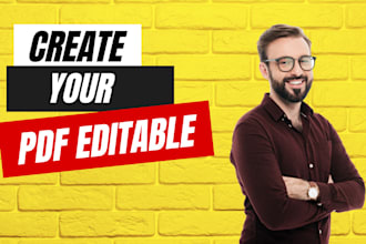 make editable pdf in adobe acrobat
