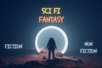 be your epic science fiction fantasy ghost writer