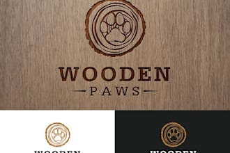 create a best quality hand drawn or handmade botanical logo