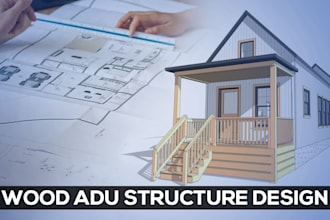 do wood adu structure design in USA