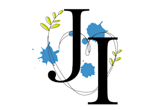 design improving over time wedding joyce logo