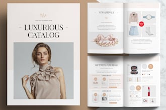 create apparel catalog, fashion lookbook, line sheet, and clothing catalogue