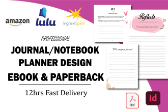 design, format notebook, journal low content, digital planner workbook worksheet