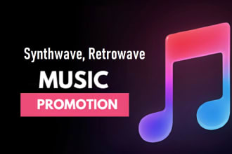 effectively pitch your synthwave, retrowave music to playlist curators