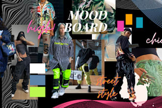 design aesthetic moodboards and inspiration boards