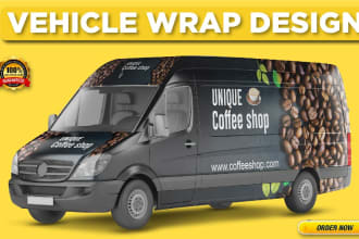 do branding vehicle wrap, car wrap, truck wrap, and vehicle signage design