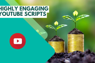 write engaging youtube scripts for your finance channel