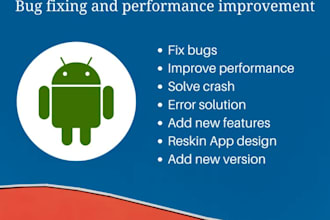 fix bugs, update API level and reskin android app in android studio