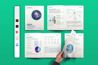 white paper design workbooks lead magnet company profile PDF