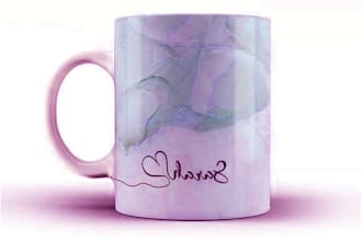 create a custom coffee mug design or coffee cup design
