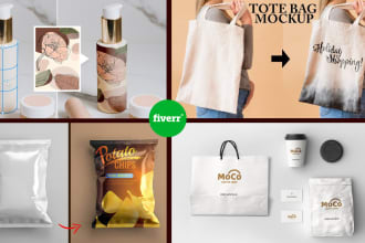 create realistic 3d mockups of your products and books