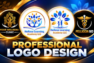impressive nonprofit, medical, charity, wellbeing, foundation, welfare logo