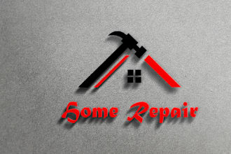 create best quality home renovation, builder, real estate, property, home logo