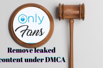 remove your leaked, copyrighted,violation and pirated content of onlyfans