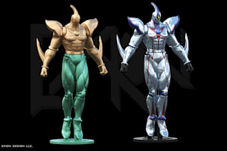 make your amazing model for 3d printing