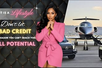 create a professional credit repair, tax website