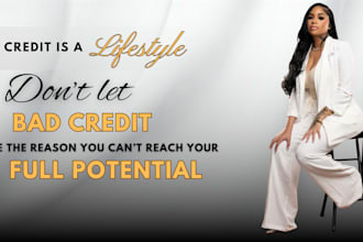 create a professional credit repair, tax website
