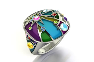 3d cad jewelry design and hd renderings images