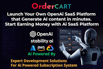 build openai saas website ai writer saas or openai chat gpt app