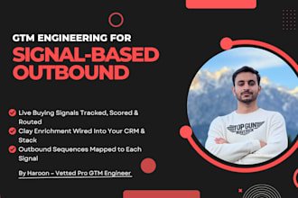 build your b2b saas GTM engineering system for signal based outbound