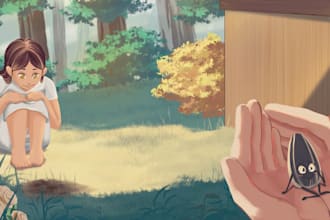 create unique illustrations for your storybook