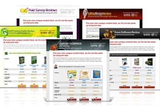 send you 10 CLICKBANK Product Review Affiliate Websites