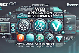 professional web application development with laravel, vue, and nuxt