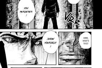 draw manga or comic page for you