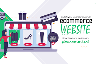 build you a professional ecommerce website that boosts sales