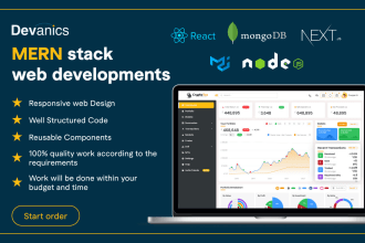 be your mern stack developer and react, node js expert