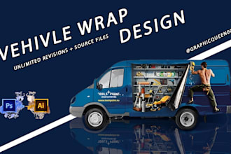 do car, van wrap design, vehicle wrap and vehicle sticker